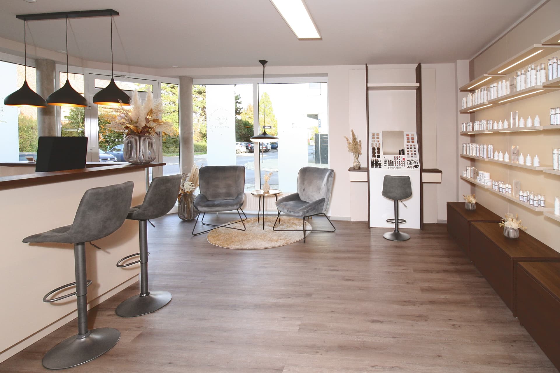 Beratungs- und Eingangsbereich im studio of senses